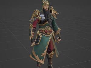 Guan Yu - Fortnite 3D Model