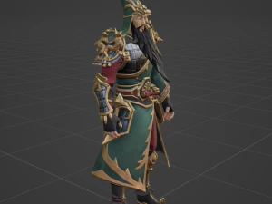 Guan Yu - Fortnite 3D Model