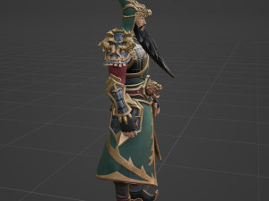 Guan Yu - Fortnite 3D Модель