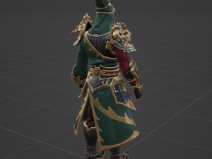 Guan Yu - Fortnite 3D Модель