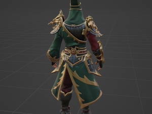 Guan Yu - Fortnite 3D Модель