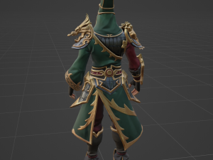 Guan Yu - Fortnite 3D Модель