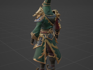 Guan Yu - Fortnite 3D Модель