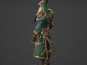 Guan Yu - Fortnite 3D Модель