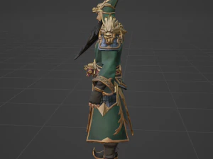 Guan Yu - Fortnite 3D Model