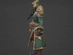 Guan Yu - Fortnite 3D Модель