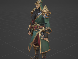 Guan Yu - Fortnite 3D Модель