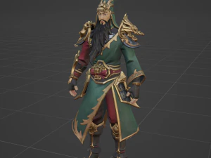 Guan Yu - Fortnite 3D Model