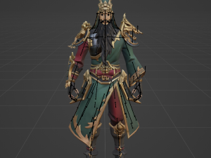 Guan Yu - Fortnite 3D Модель