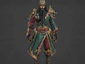 Guan Yu - Fortnite 3D Model