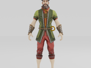 Hacivat - Fortnite 3D Model