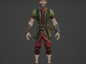 Hacivat - Fortnite 3D 模型
