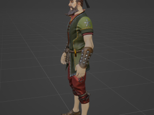 Hacivat - Fortnite 3D 模型