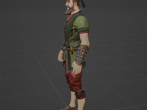 Hacivat - Fortnite 3D Model