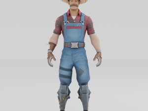 Hayseed - Fortnite Modèle 3D