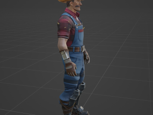 Hayseed - Fortnite 3D Model