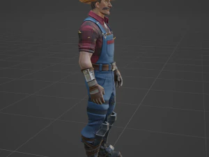 Hayseed - Fortnite 3D Model