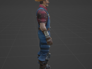 Hayseed - Fortnite 3D Model