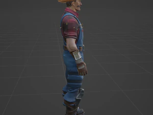 Hayseed - Fortnite 3D Model