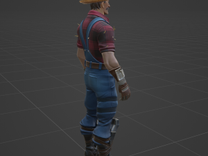 Hayseed - Fortnite 3D Model