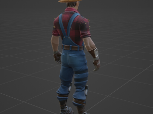 Hayseed - Fortnite 3D Model