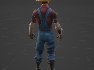 Hayseed - Fortnite 3D Model