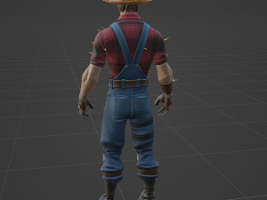 Hayseed - Fortnite 3D Model