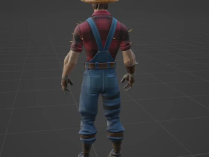 Hayseed - Fortnite 3D Model