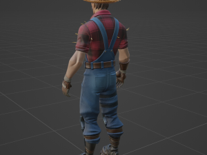 Hayseed - Fortnite 3D Model