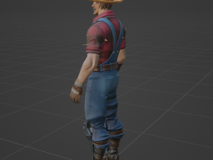 Hayseed - Fortnite 3D Model
