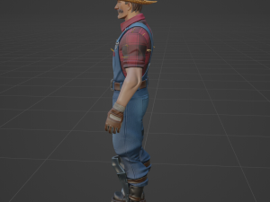 Hayseed - Fortnite 3D Model