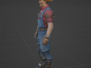 Hayseed - Fortnite 3D Model