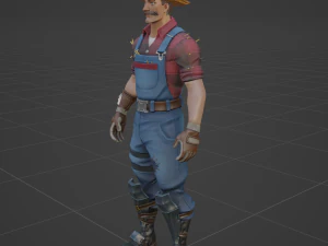Hayseed - Fortnite 3D Model