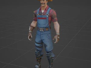 Hayseed - Fortnite 3D Model
