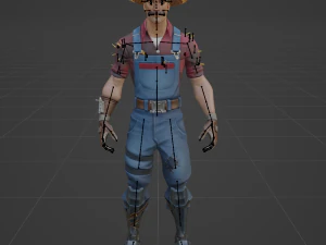 Hayseed - Fortnite 3D Model