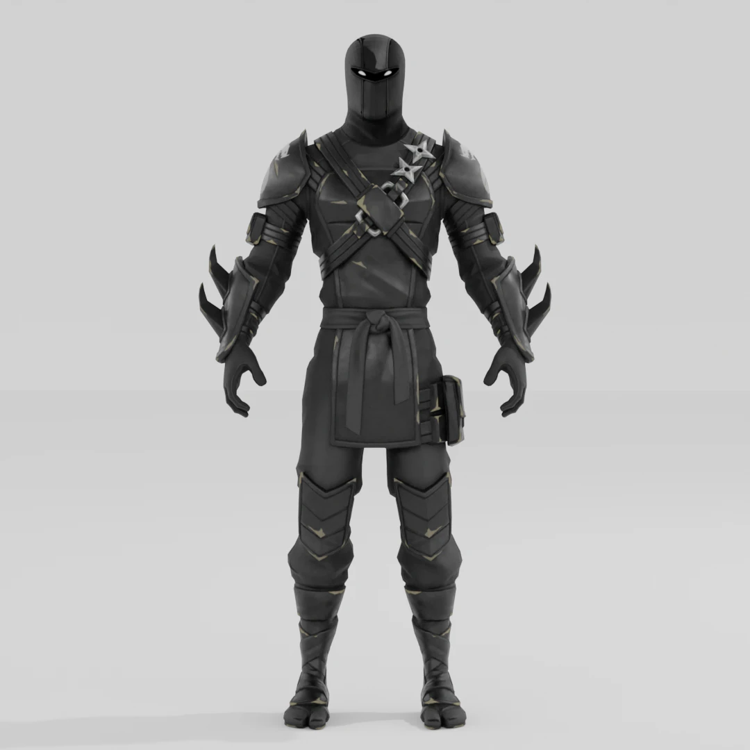 Hybrid - Fortnite 3D Model .c4d .max .obj .3ds .fbx .stl .blend