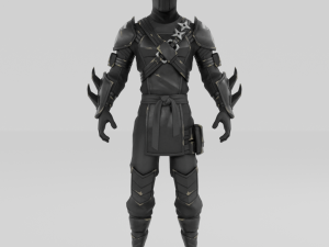 Hybrid - Fortnite 3Dモデル