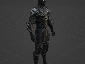 Hybrid - Fortnite 3Dモデル