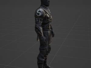Hybrid - Fortnite 3Dモデル