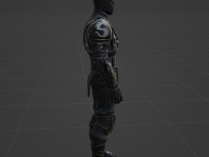 Hybrid - Fortnite 3Dモデル