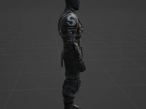 Hybrid - Fortnite 3D Model