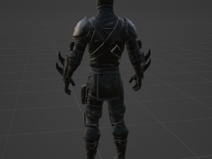 Hybrid - Fortnite 3Dモデル