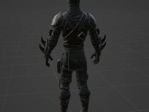 Hybrid - Fortnite 3D Model