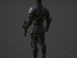 Hybrid - Fortnite 3Dモデル