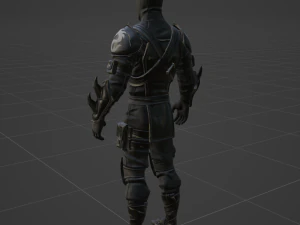 Hybrid - Fortnite 3D Model