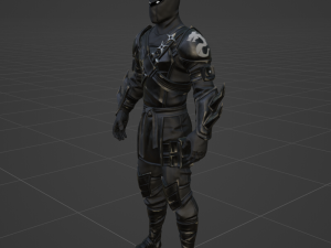 Hybrid - Fortnite 3Dモデル