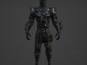 Hybrid - Fortnite 3Dモデル