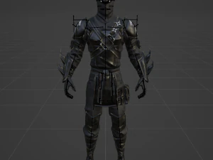 Hybrid - Fortnite 3D Model