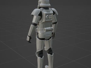 Soldado de asalto imperial - Fortnite Modelo 3D
