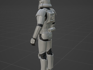 Imperial Stormtrooper - Fortnite 3D 모델